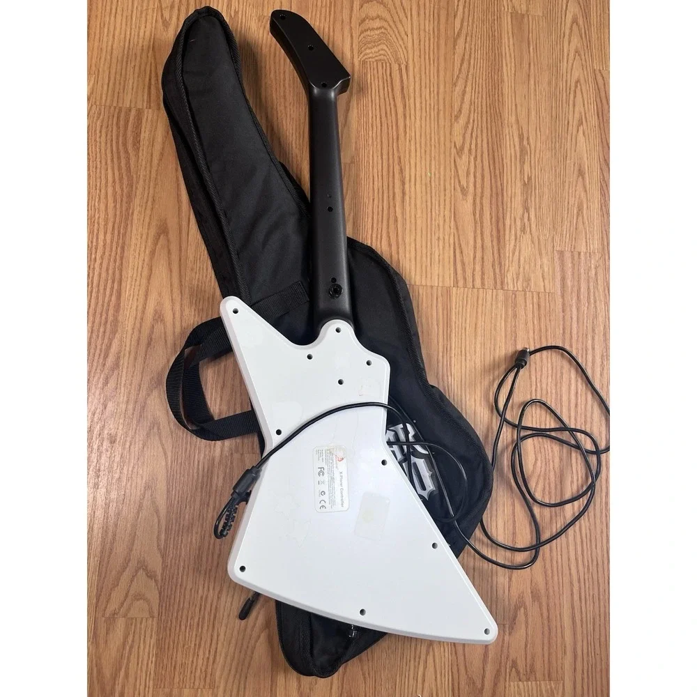 Guitar Hero Xbox 360 X-plorer Wired Red Octane Guitar Controller 95065 Working